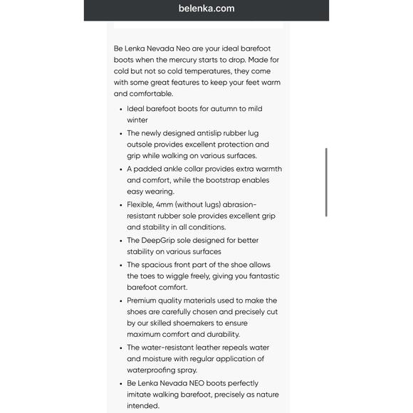 Mens Be Lenka Nevada NEO Barefoot Nubuck Leather Boots Mustard Size 10 - Picture 4 of 15